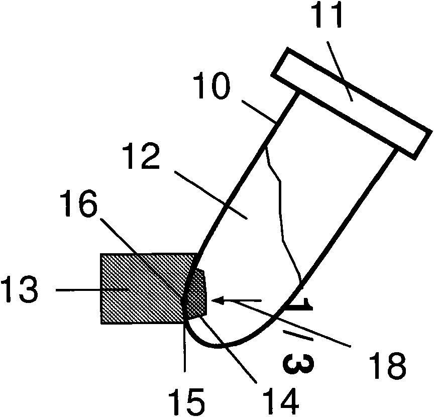 Method and device for breaking down biological material