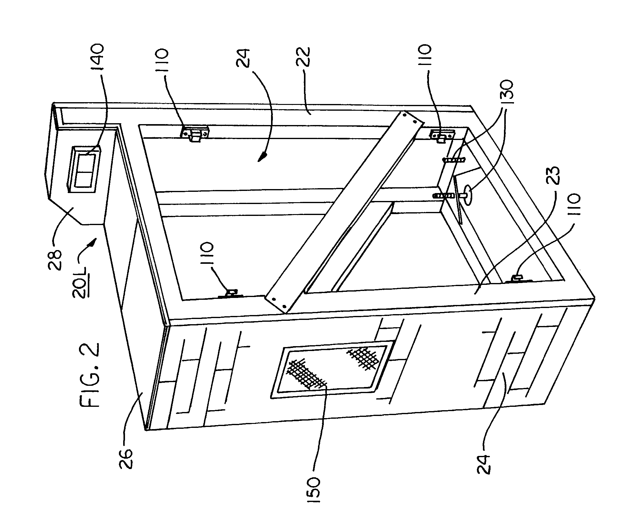 Modular outdoor kitchen