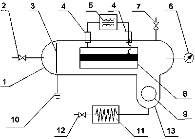 Electric dehydration and deslagging method and device for investment casting pattern materials