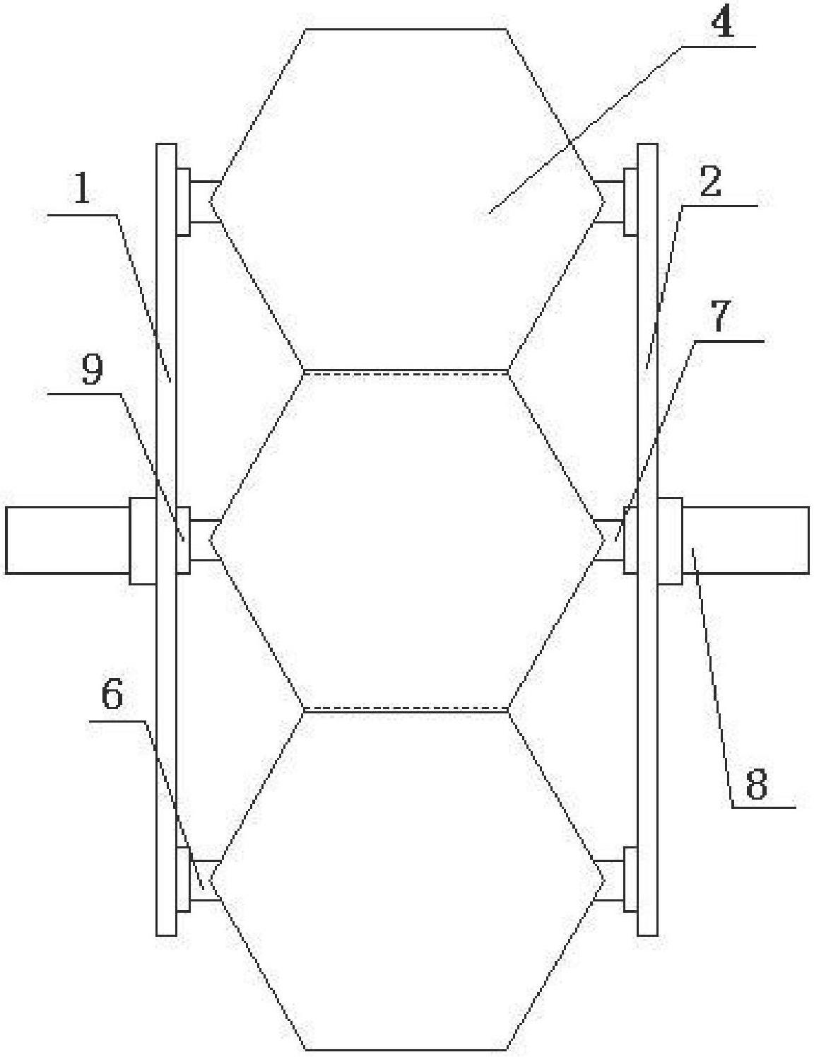 Semi-submerged propeller