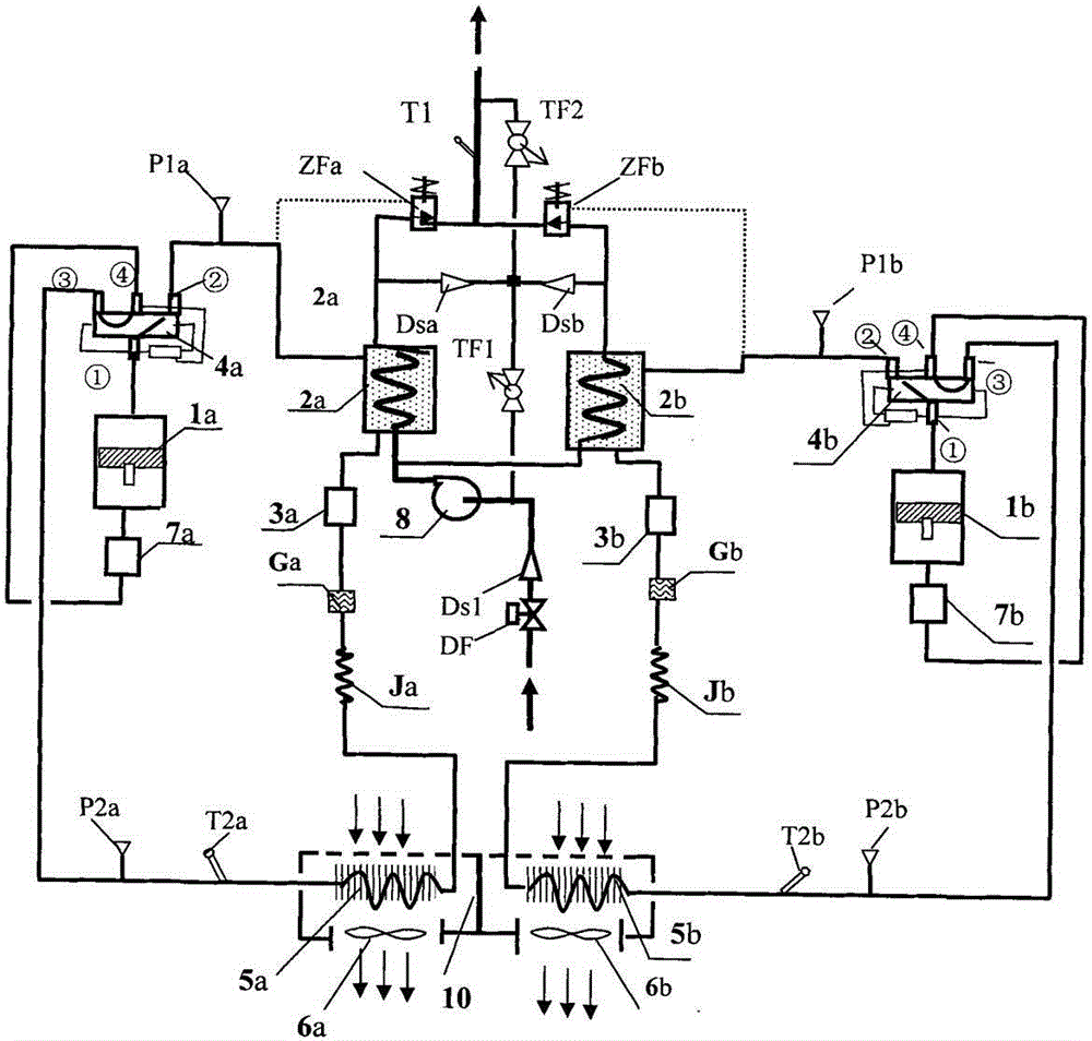 Parallel type mutual-assistance defrosting air source heat pump water heater