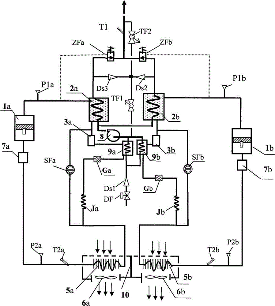 Parallel type mutual-assistance defrosting air source heat pump water heater