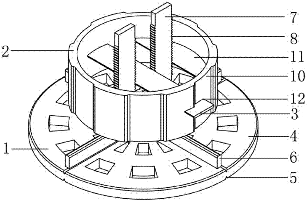 Brick laying device and brick laying method