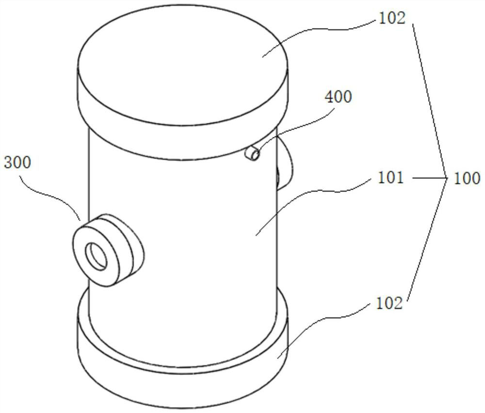 Soil gas collecting device and method