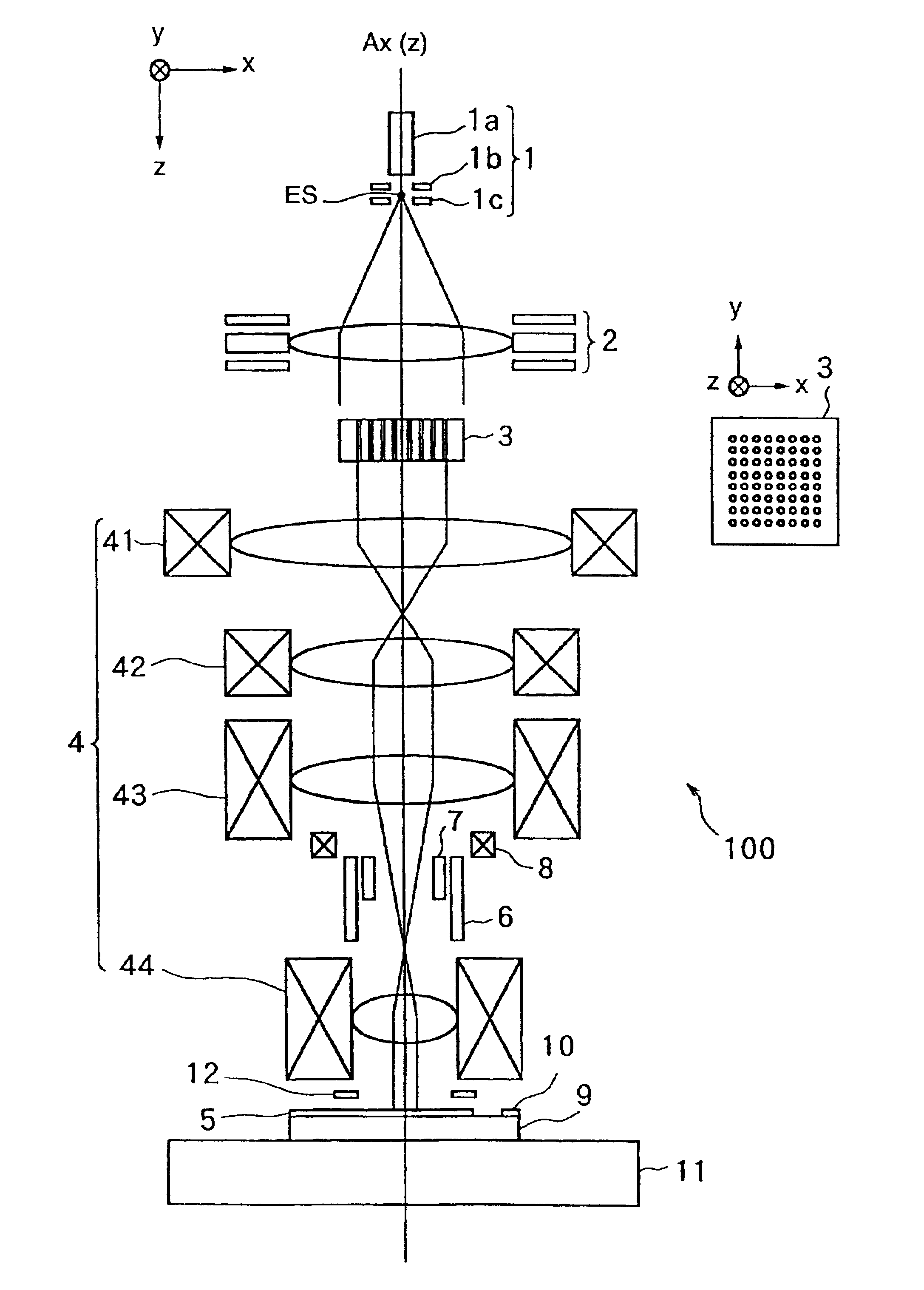 Charged-particle beam exposure apparatus, charged-particle beam exposure method, control data determination method, and device manufacturing method using this method