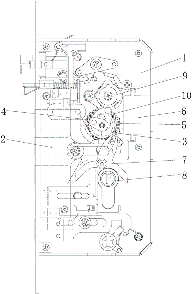 Mortise lock