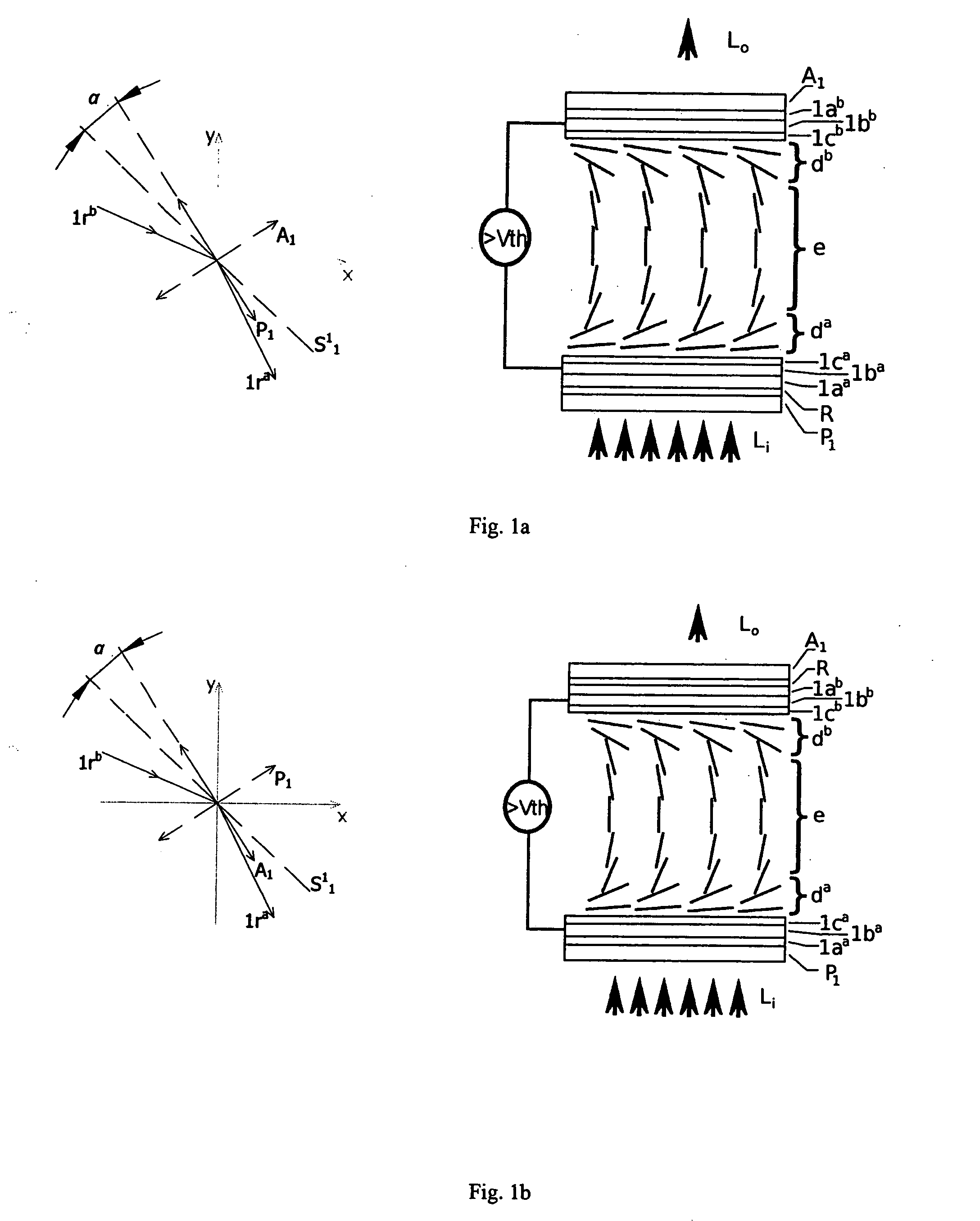 Variable contrast, wide viewing angle liquid crystal light attenuation filter