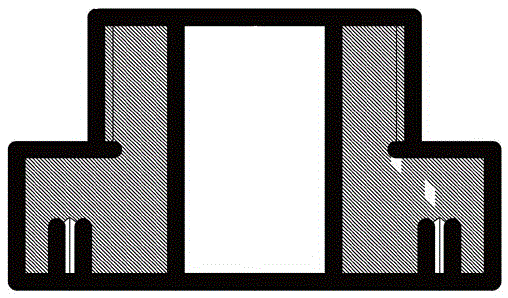 A cable absorbing layer coating system and coating method thereof