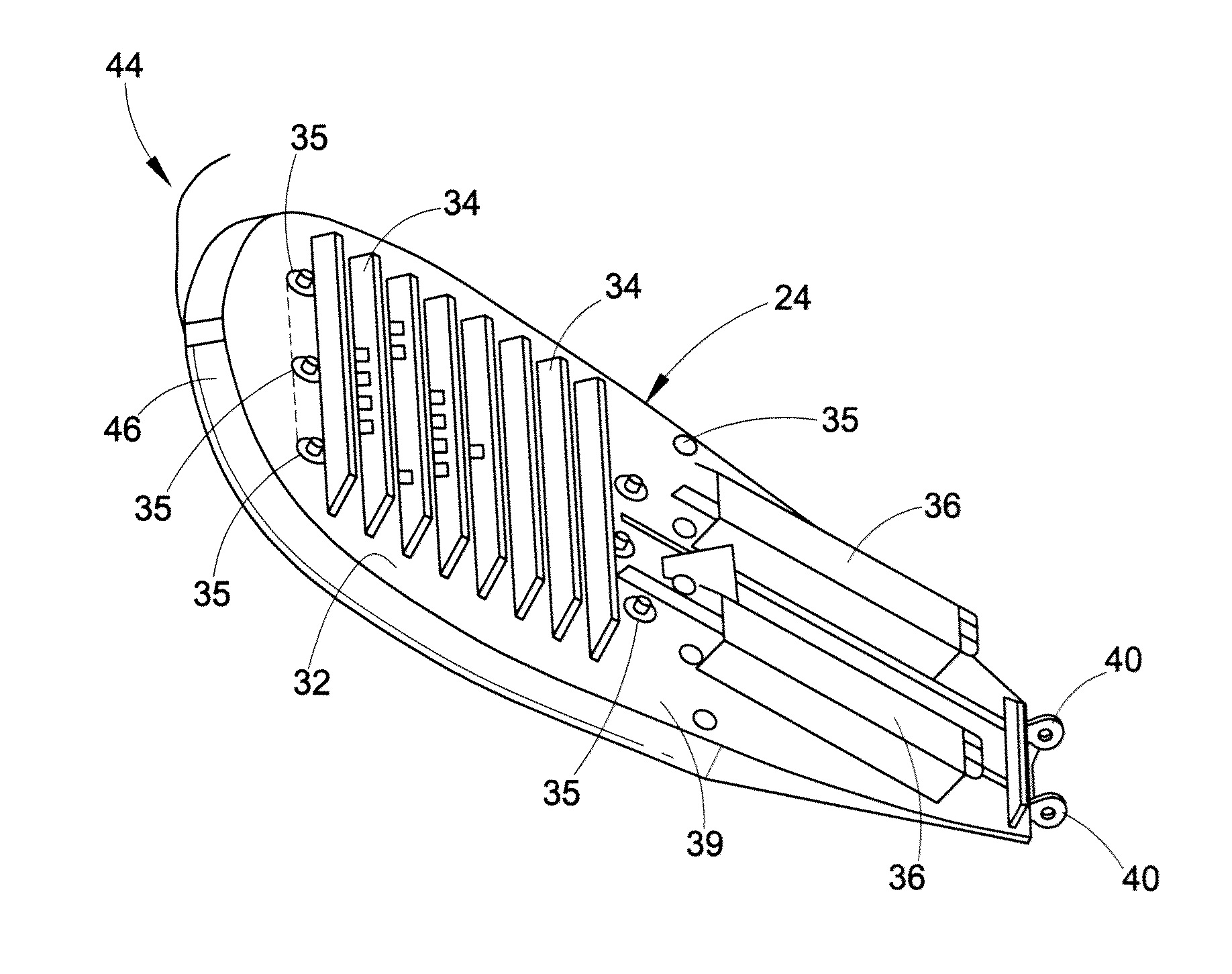 LED retrofit module for roadway fixture