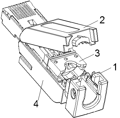 Quick connector for industrial Ethernet