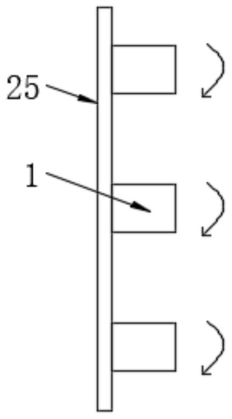 Directional sound equipment layout structure capable of adjusting layout