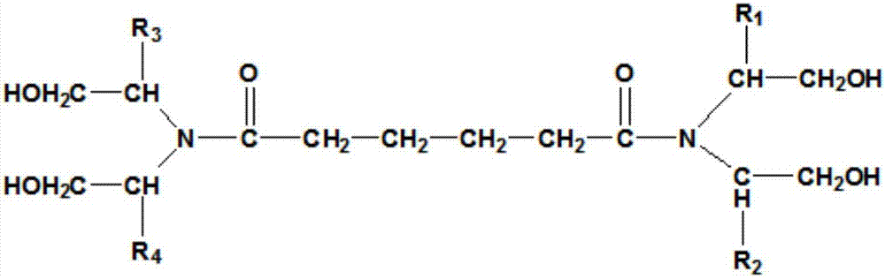 Polyester resin used for beta-hydroxyl alkyl amide solidified powdery paint having good water resistance and preparation method thereof