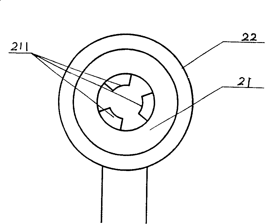 Vehicle gearshifting cable connector and gear shifting rotary arm assembling structure