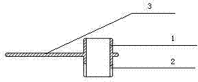 Refrigerator air duct assembly with guide parts