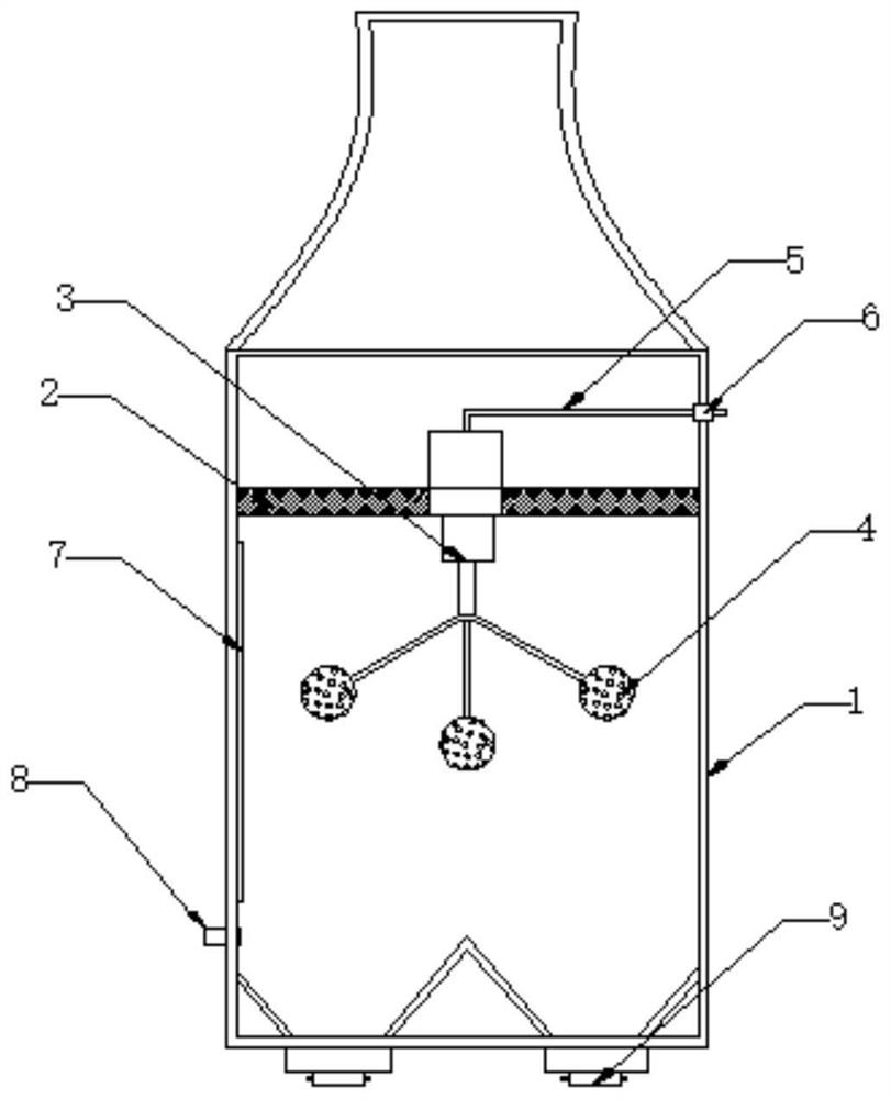 A natural gas deacidification process flow