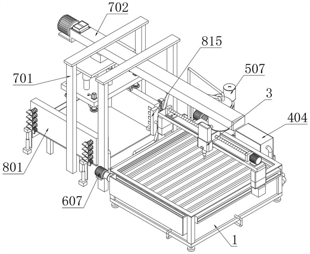 Automatic numerical control machine tool for precision machining