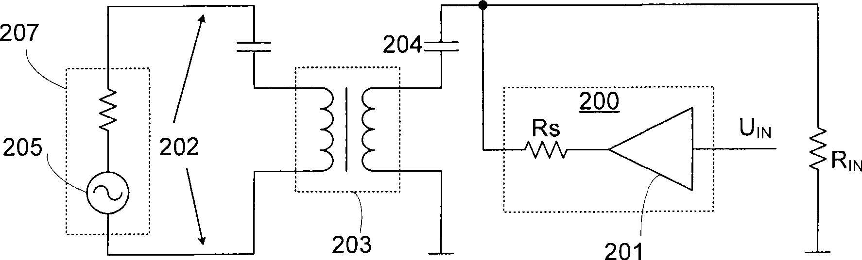 Output coupling and filter circuit for power line carrier communication