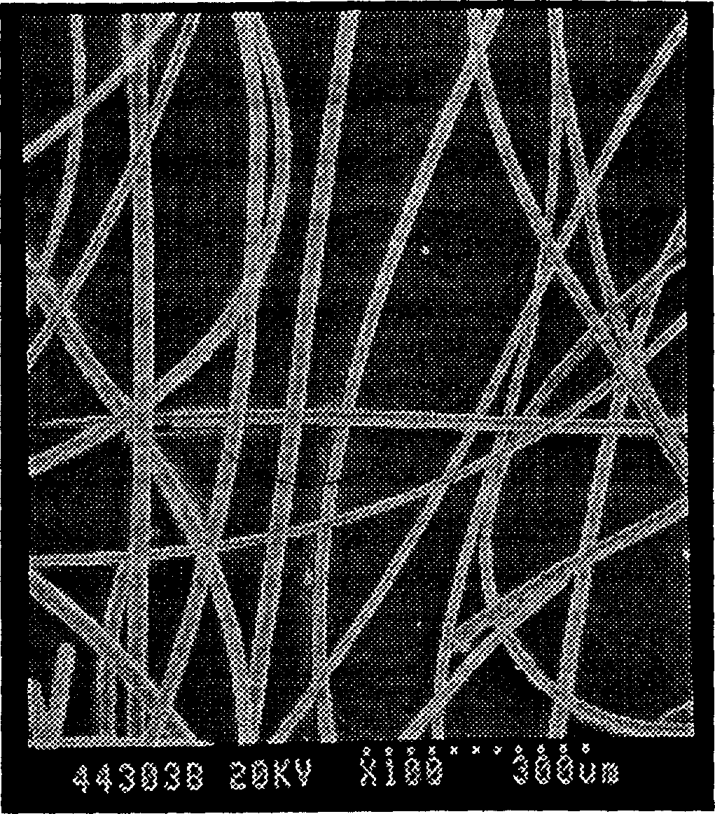 Prepn of photocatalytic titania fiber material