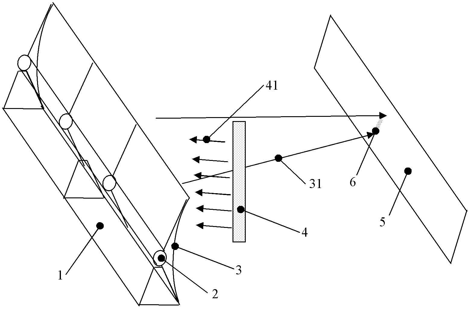 Reflector adjusting device