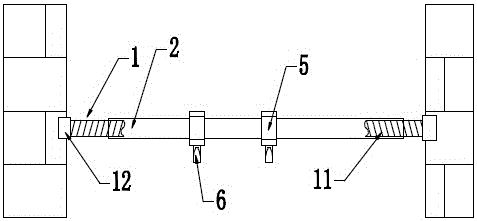 Simple protective fence for hole near edge