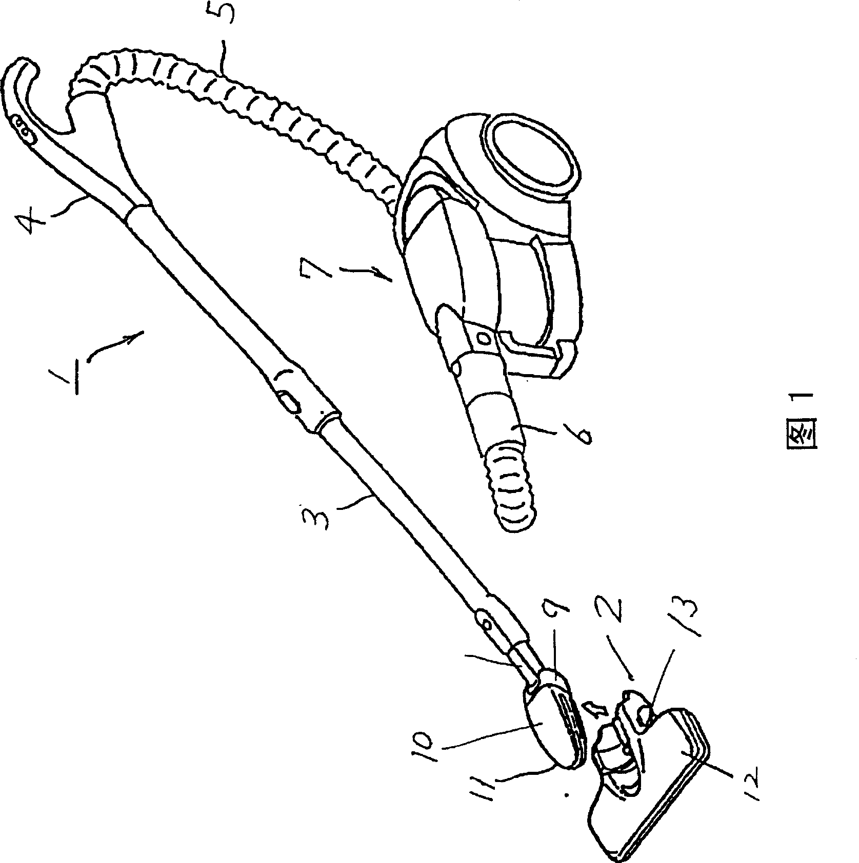 Electric vacuum cleaner head and electric vacuum cleaner using same