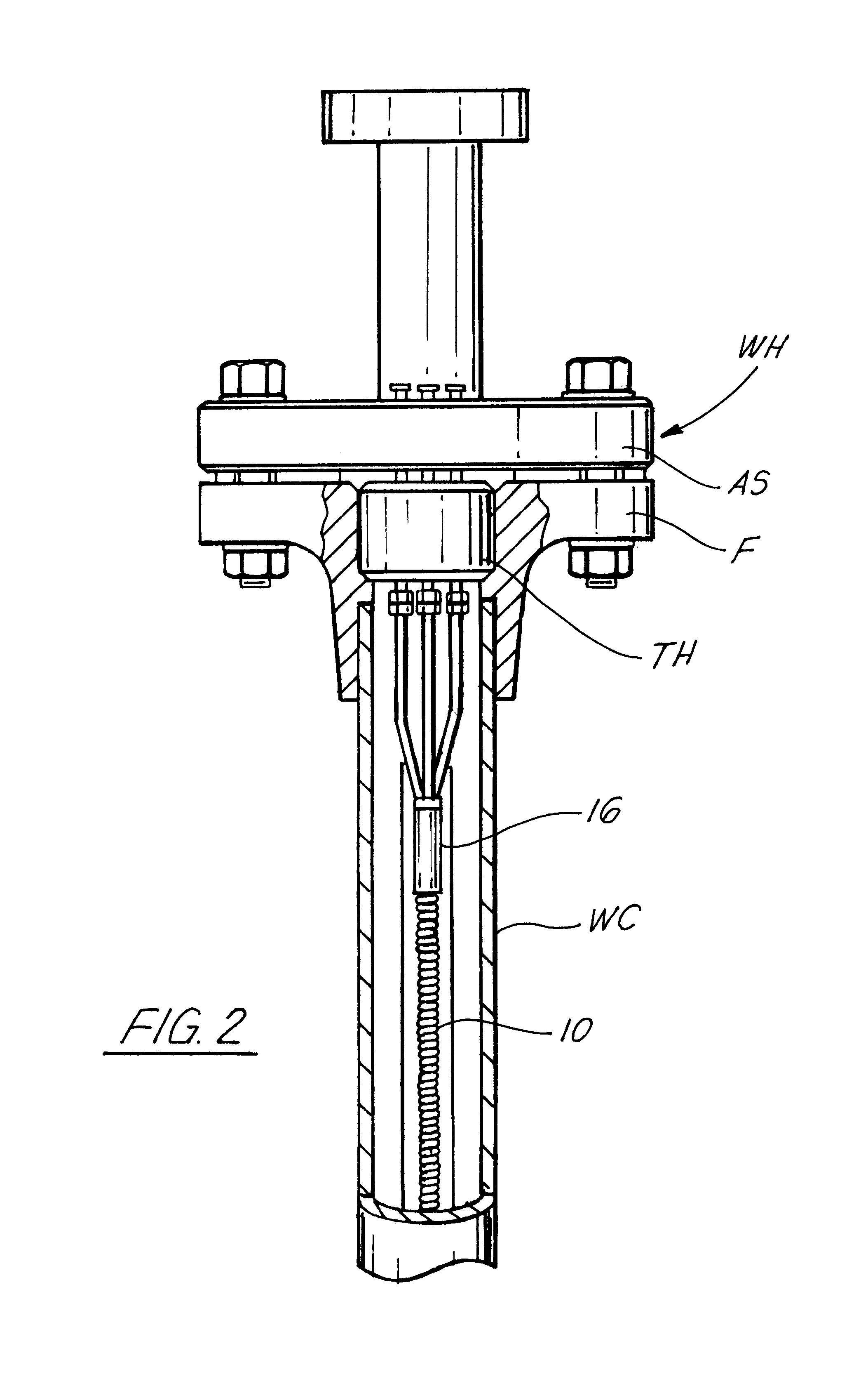 Underground well electrical cable transition with seals and drain