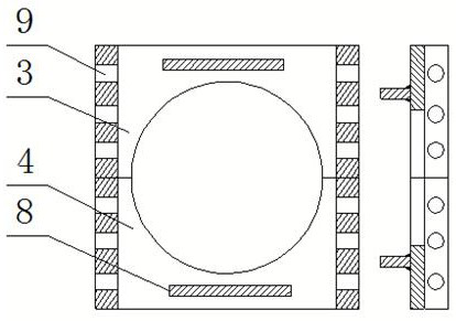 A method for removing the shaft core of the vacuum idler roller of a high-speed household paper machine