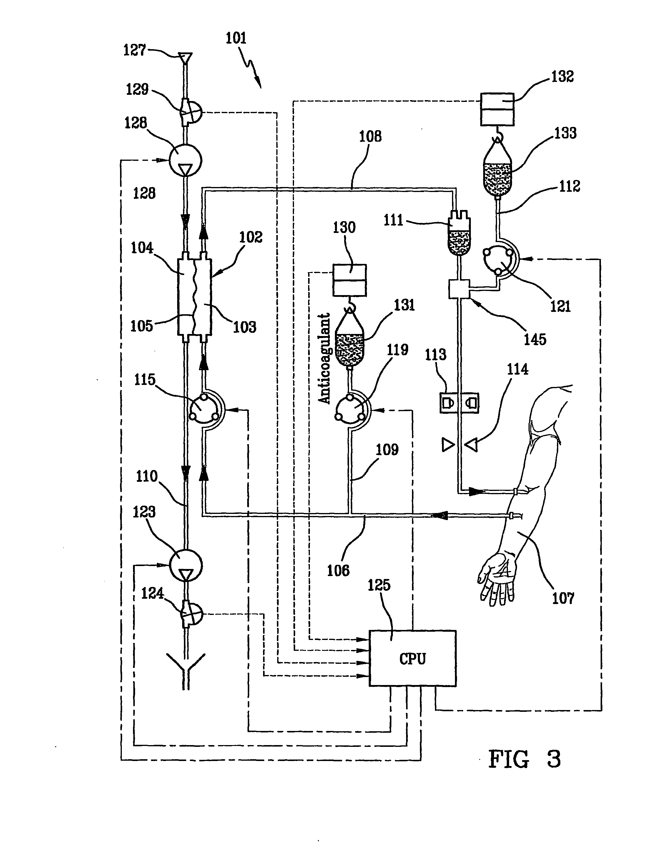 Infusion site for improved mixing of fluids