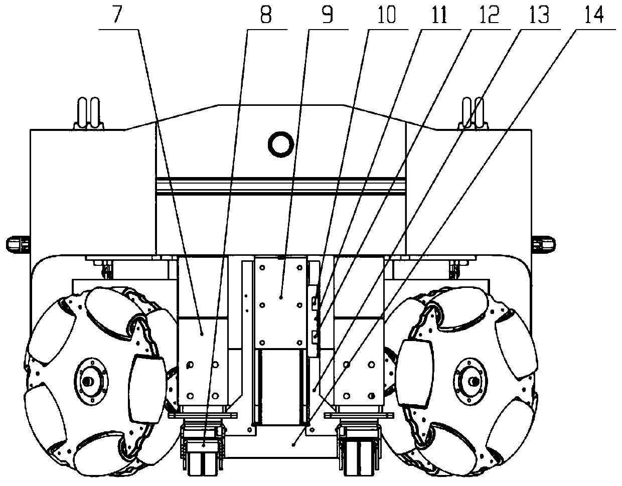 Autonomous walking robot and cleaning method for cleaning dung leaking ditch of pig house