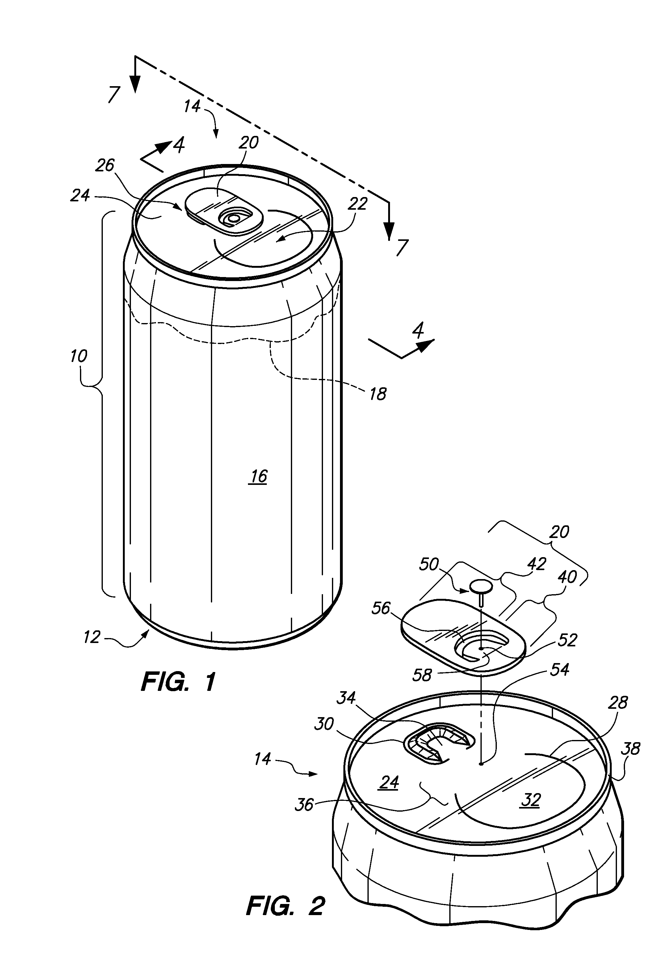 Vent Opening Mechanism