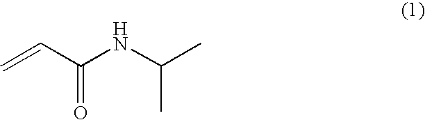 Magnetic fine particles having lower critical solution temperature