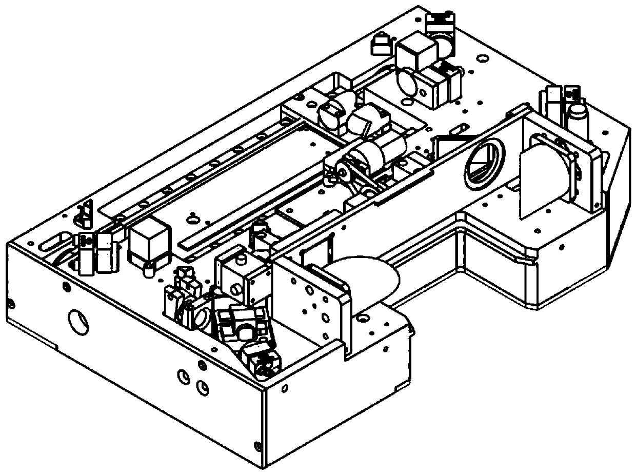 Mini Terahertz Time-Domain Spectroscopy Test System