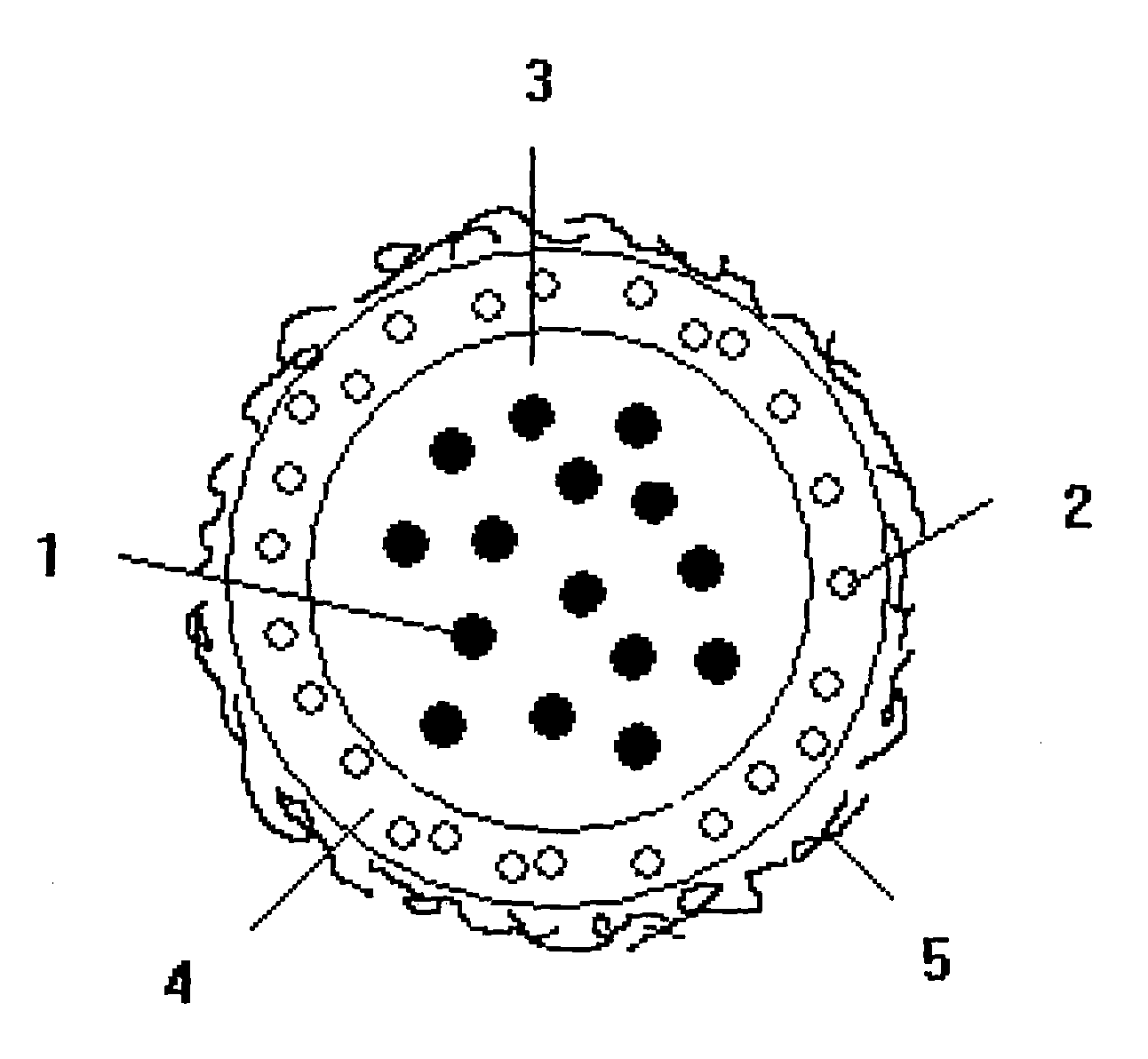 Method for simultaneously carrying out magnetic induction heating, imaging and temperature detecting on tumor cells