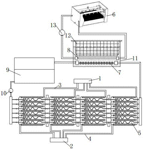 Heat exchanger for frying machine