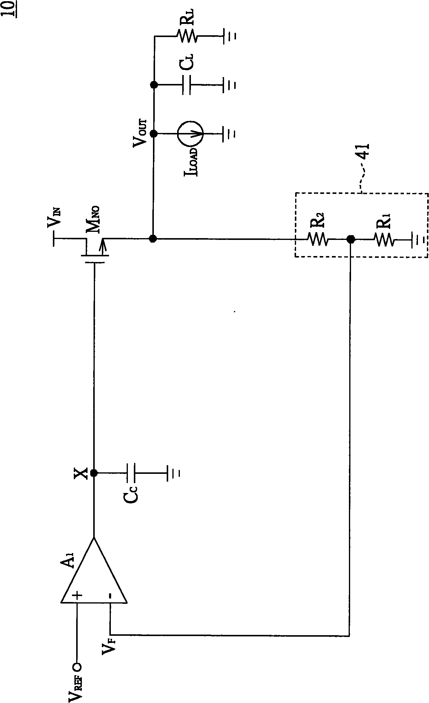 Linear voltage regulator and current sensing circuit thereof