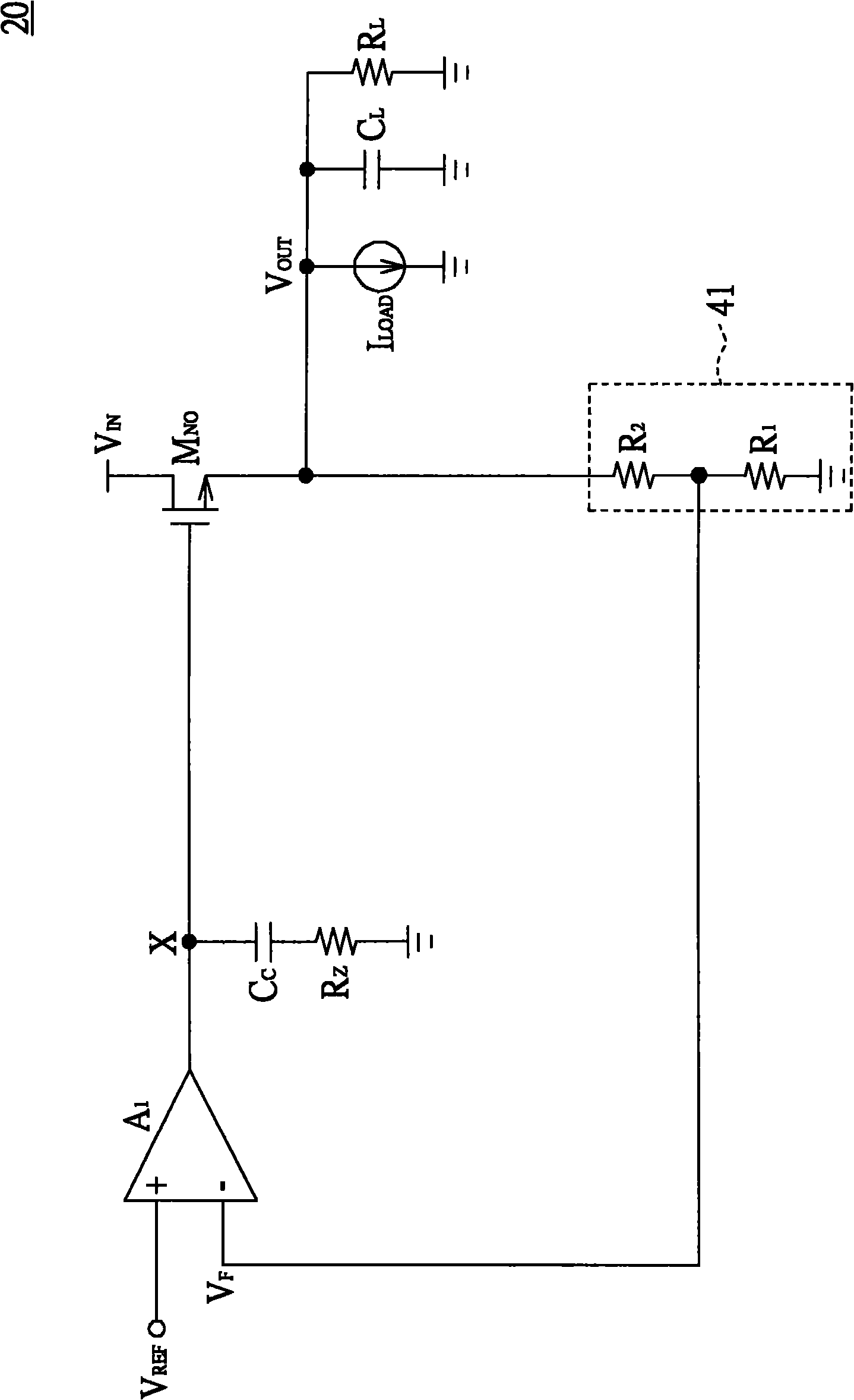 Linear voltage regulator and current sensing circuit thereof