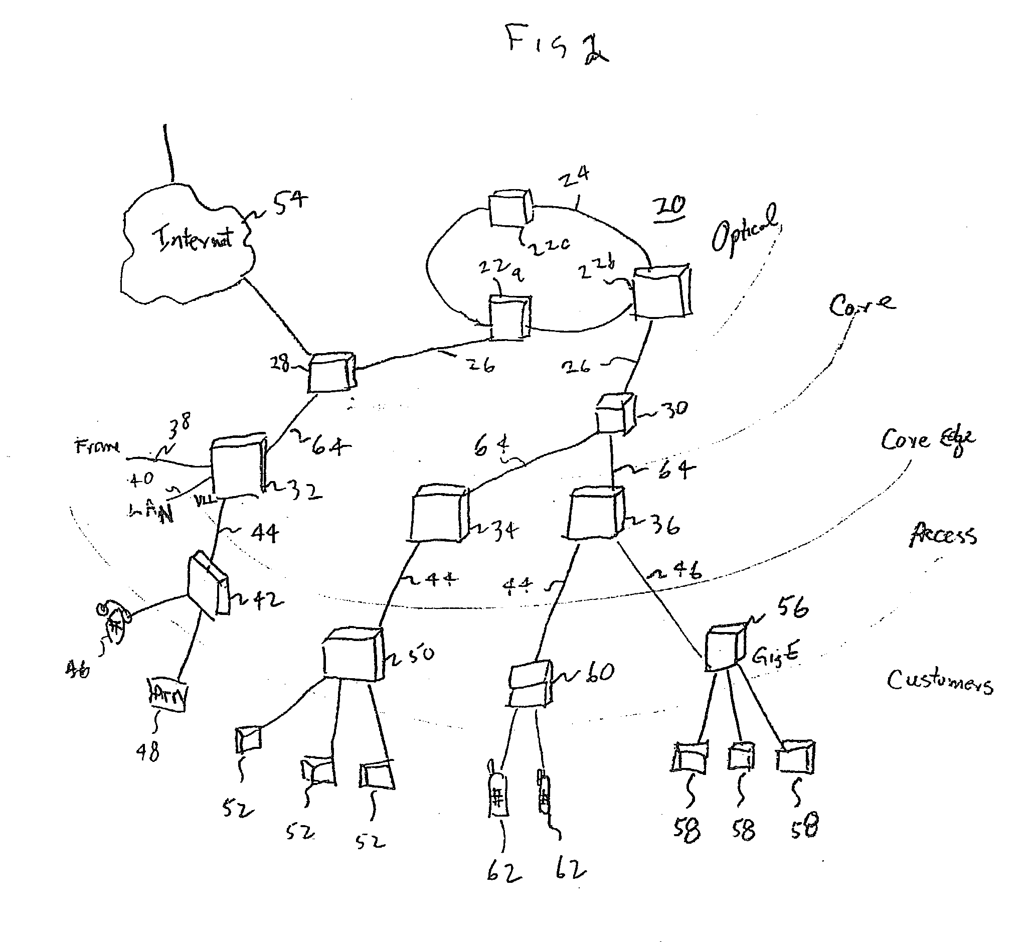 System and method of downloading data for a communication switch