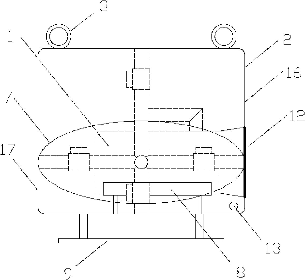 Submersible pump waterjet type umbilical-cord cable remote control underwater robot