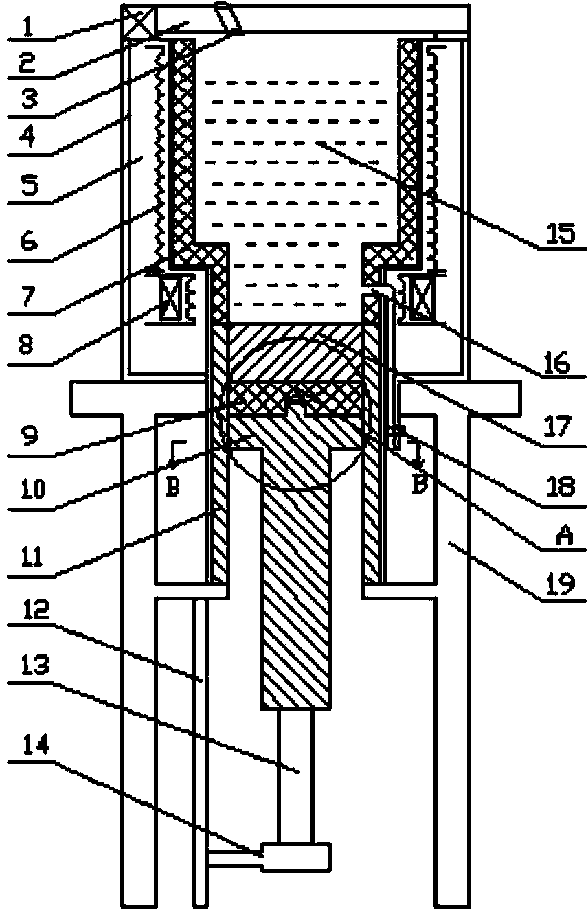 Purification device for high purity aluminum and using method of purification device