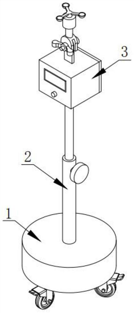 Building model indoor natural ventilation testing device