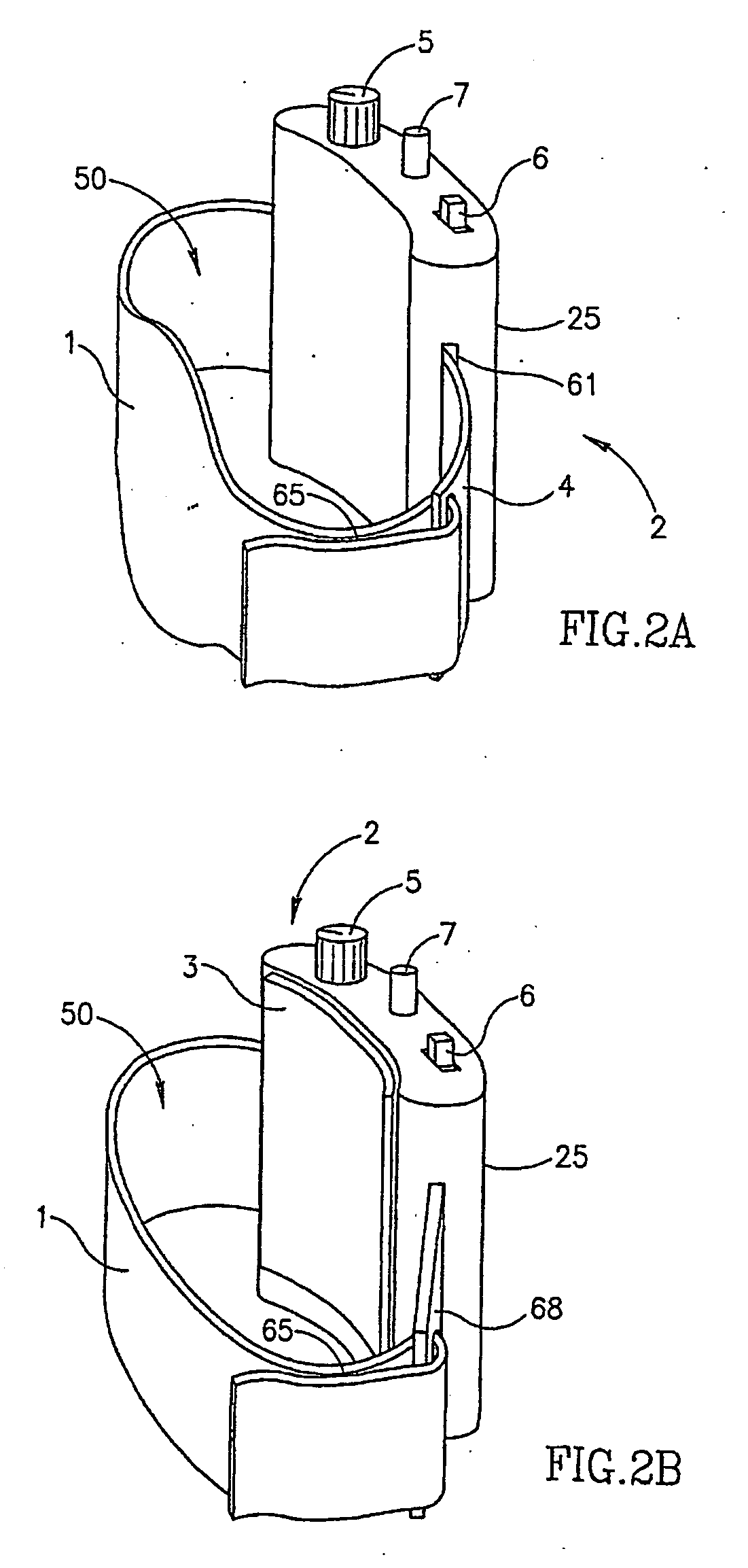 Portable device for the enhancement of circulation of blood and lymph flow in a limb