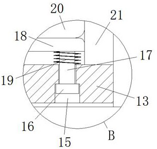 Buffer structure of entrance guard barrier gate release rod