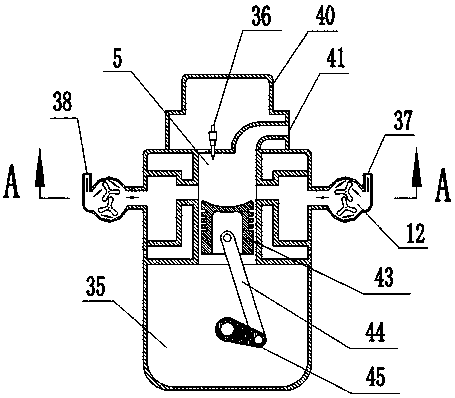 Hydrogen fueled two-stroke engine and power system thereof