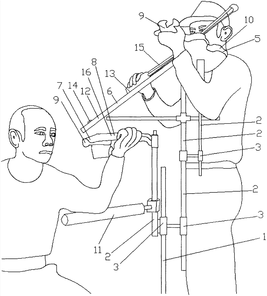 Violin learning action corrector