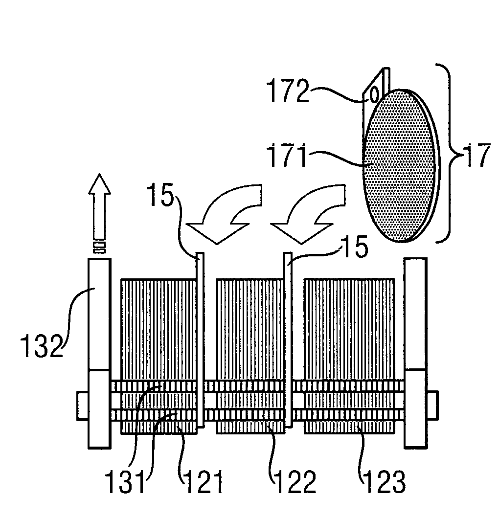 Method for simultaneously slicing at least two cylindrical workpieces into a multiplicity of wafers