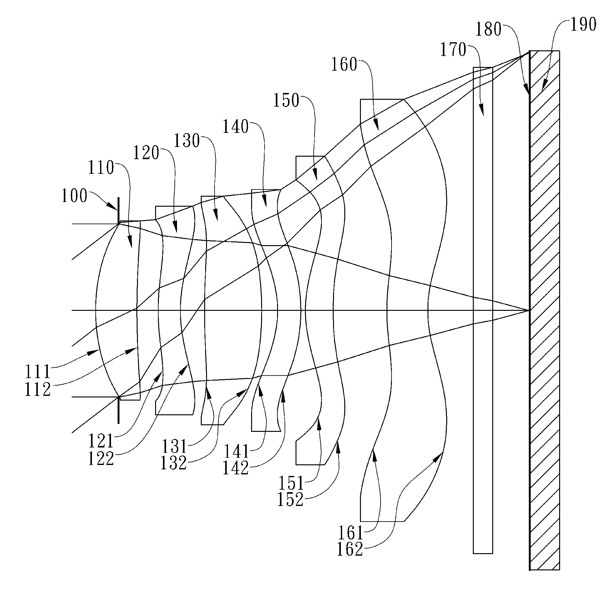 Optical image lens system