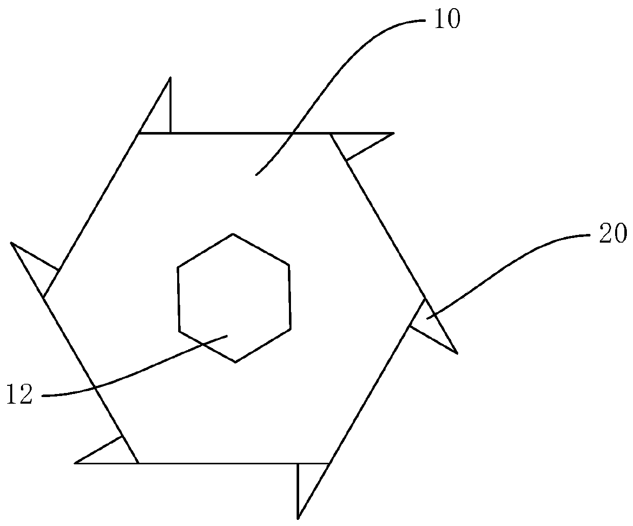 Impeller fastener, conveying device and supercharging device