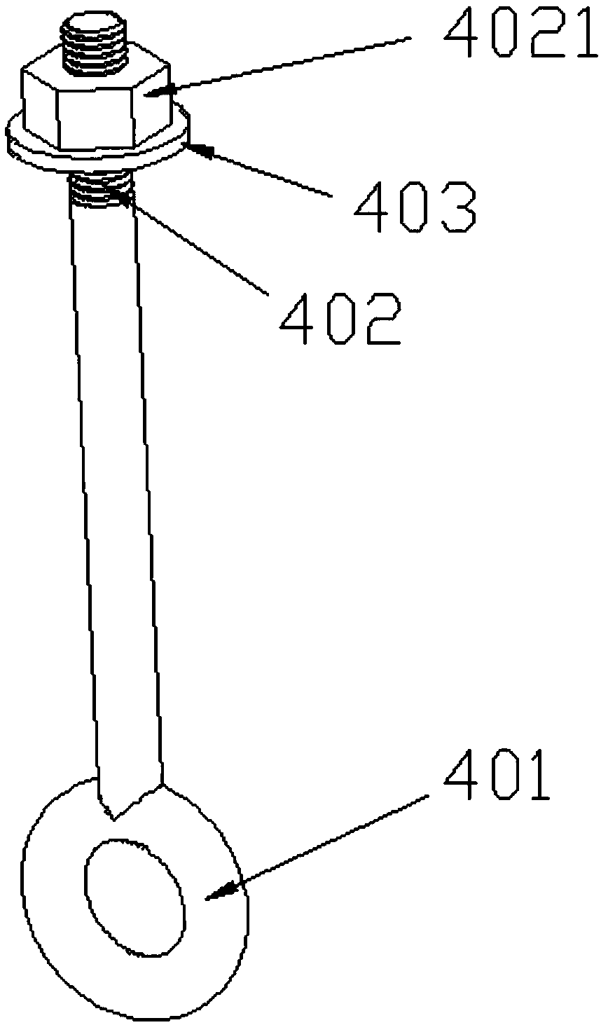 Core clamping device