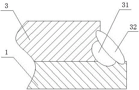 A manufacturing process of the side beam assembly at the end of the head car of a standardized EMU