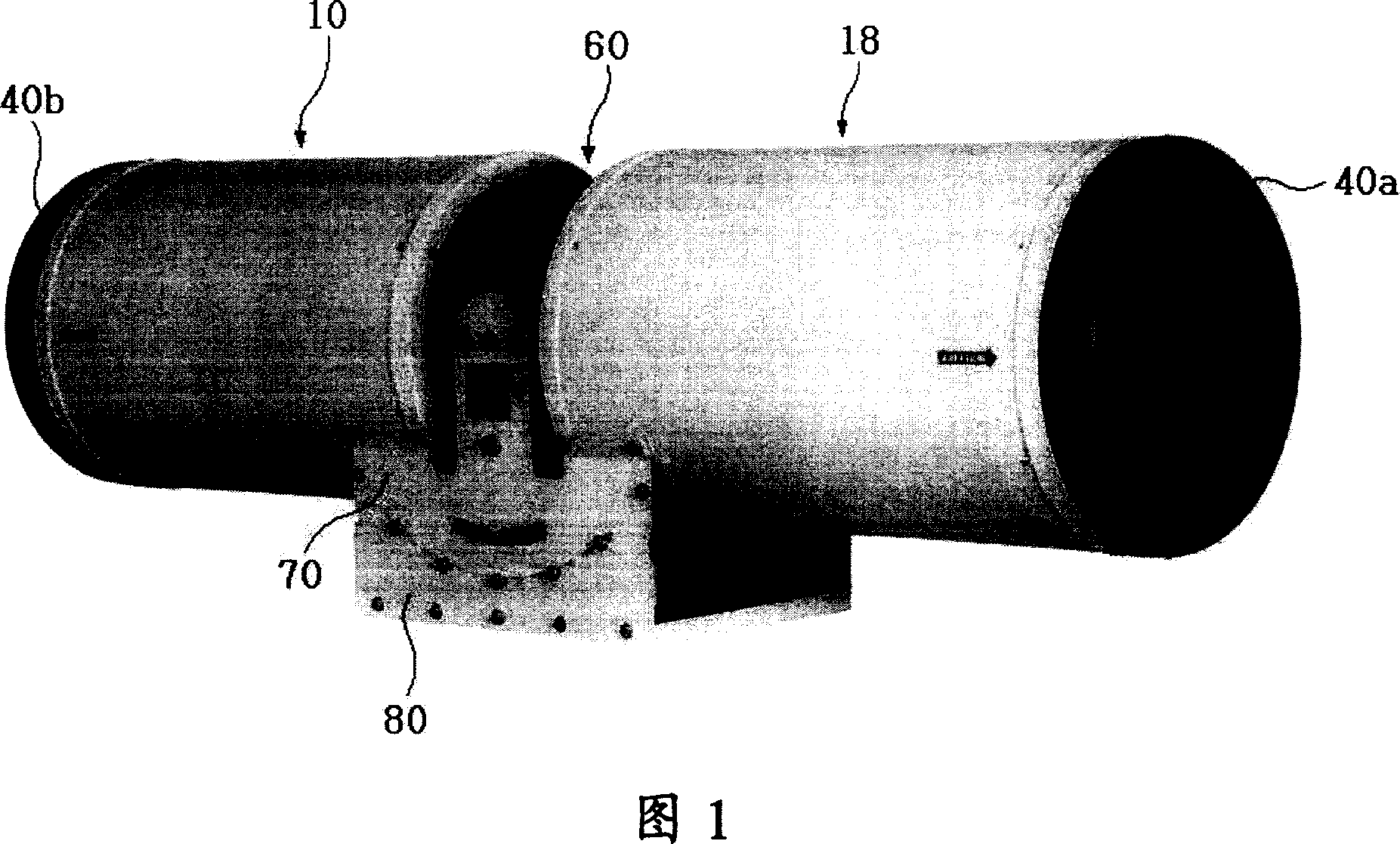 Jet fan for airflow movement